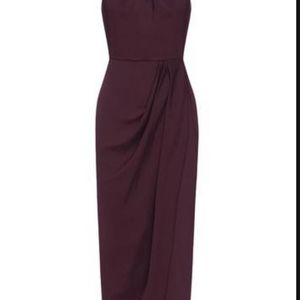 Shona Joy dress, size 4, aubergine